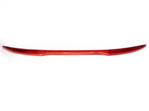 FIAT 500 Front Spoiler - Carbon Fiber - Red Candy